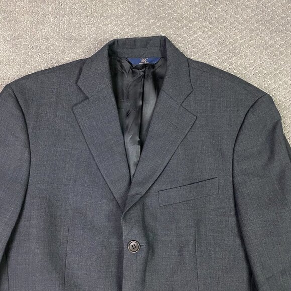Brooks Brothers 346 Stretch Blazer Sport Coat Men's 38S Gray 3 Button Wool Blend - Picture 2 of 14